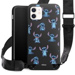 Stitch Faces Pattern Transparent