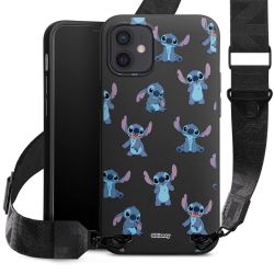 Stitch Faces Pattern Transparent