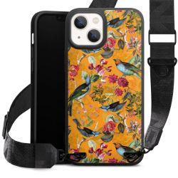 Vogels Bloemen Behang