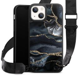 Or marbré foncé Aspect pailleté