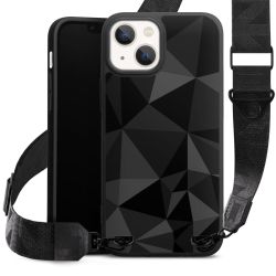 Motif Polygone Noir