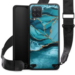 Eisblaue Marmor Landschaft