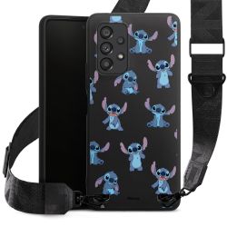 Stitch Faces Pattern Transparent