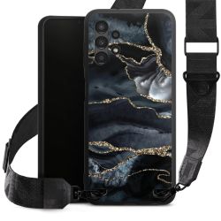 Or marbré foncé Aspect pailleté