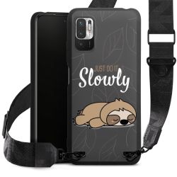 Just Do It Slowly Sloth Grey