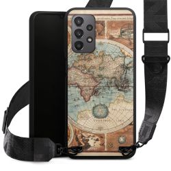 Mappa del mondo vintage
