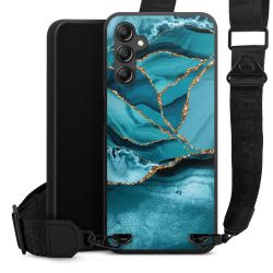 Eisblaue Marmor Landschaft