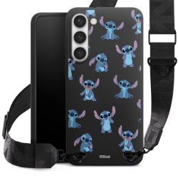 Stitch Faces Pattern Transparent