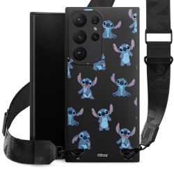 Stitch Faces Pattern Transparent