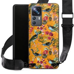 Vogels Bloemen Behang