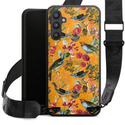 Vogels Bloemen Behang