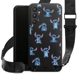 Stitch Faces Pattern Transparent