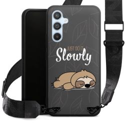 Just Do It Slowly Sloth Grey