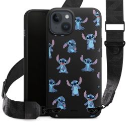 Stitch Faces Pattern Transparent