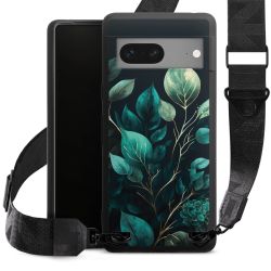 Eukalyptus dunkler Hintergrund