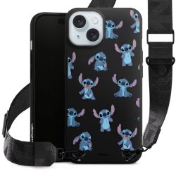 Stitch Faces Pattern Transparent