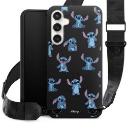 Stitch Faces Pattern Transparent