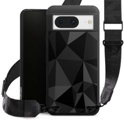Motif Polygone Noir