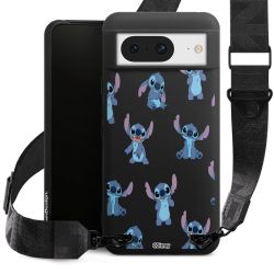 Stitch Faces Pattern Transparent