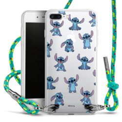 Stitch Faces Pattern Transparent