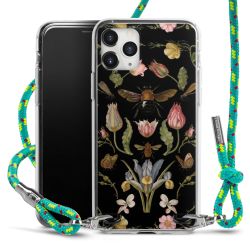 Wildblumen und Biene Schwarz