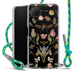 Wildblumen und Biene Schwarz