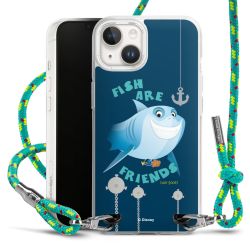 New Carry Case Transparent Stoff sparkling-neon/silber