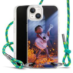 New Carry Case Transparent Stoff sparkling-neon/silber