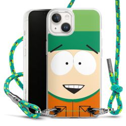 New Carry Case Transparent Stoff sparkling-neon/silber