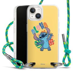 New Carry Case Transparent Stoff sparkling-neon/silber