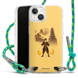 New Carry Case Transparent Stoff sparkling-neon/silber