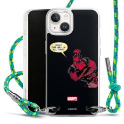 New Carry Case Transparent Stoff sparkling-neon/silber