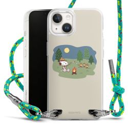 New Carry Case Transparent Stoff sparkling-neon/silber