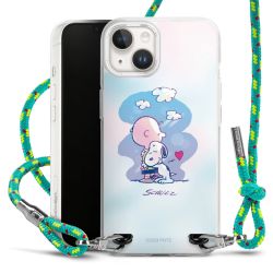 New Carry Case Transparent Stoff sparkling-neon/silber