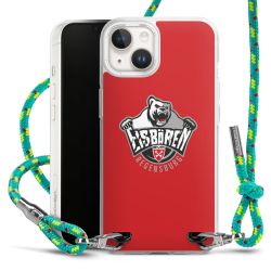 New Carry Case Transparent Stoff sparkling-neon/silber