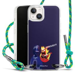 New Carry Case Transparent Stoff sparkling-neon/silber