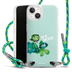 New Carry Case Transparent Stoff sparkling-neon/silber