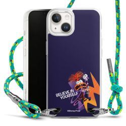 New Carry Case Transparent Stoff sparkling-neon/silber