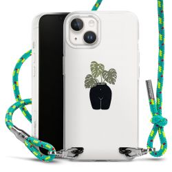 New Carry Case Transparent Stoff sparkling-neon/silber