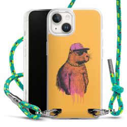 Carry Case Fabric sparkling neon