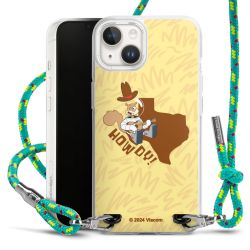 New Carry Case Transparent Stoff sparkling-neon/silber