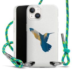 New Carry Case Transparent Stoff sparkling-neon/silber