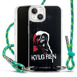 New Carry Case Transparent Stoff sparkling-neon/silber