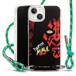 New Carry Case Transparent Stoff sparkling-neon/silber