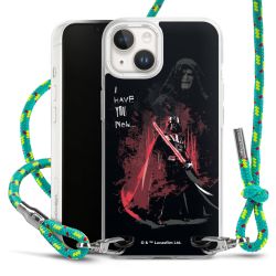 New Carry Case Transparent Stoff sparkling-neon/silber