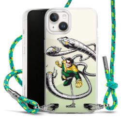 New Carry Case Transparent Stoff sparkling-neon/silber