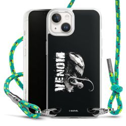 New Carry Case Transparent Stoff sparkling-neon/silber