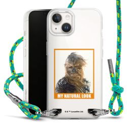 New Carry Case Transparent Stoff sparkling-neon/silber