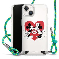 New Carry Case Transparent Stoff sparkling-neon/silber