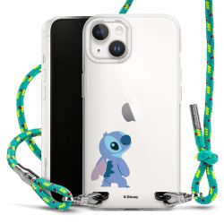 New Carry Case Transparent Stoff sparkling-neon/silber